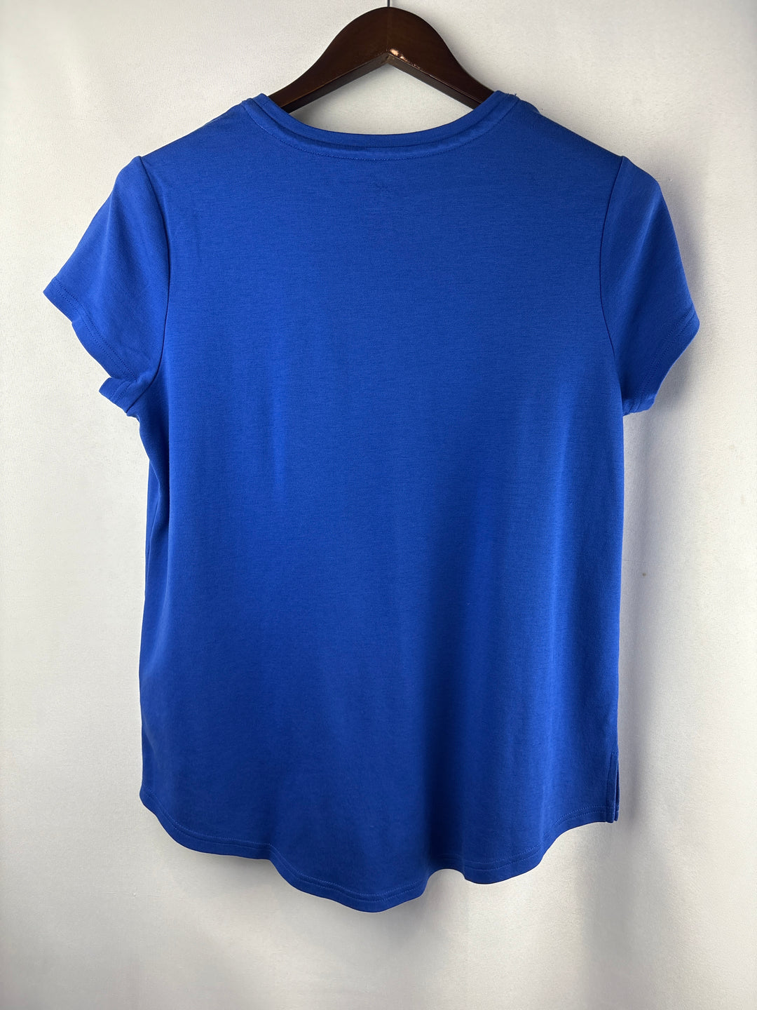 Women’s IsaacMizrahiLive Large Royal Blue T-Shirt