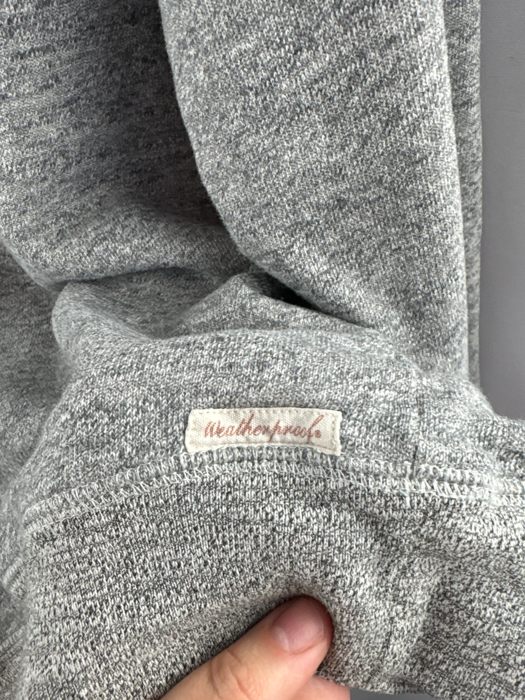 Men’s Weatherproof Small Light Gray Crewneck