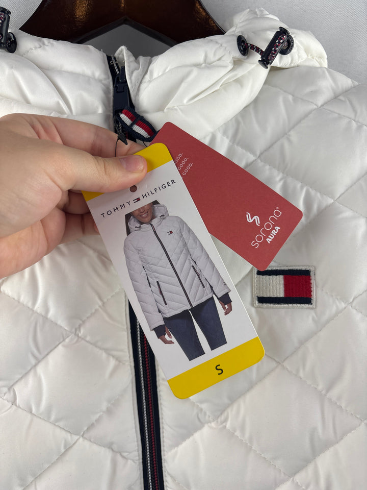 Women’s Tommy Hilfiger Small White Puffer Jacket