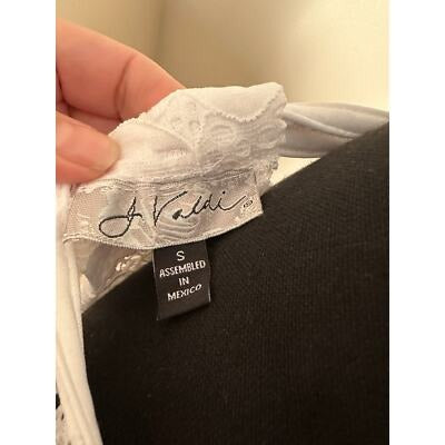 J. Valdi White Swim Tank Cover up Size Small