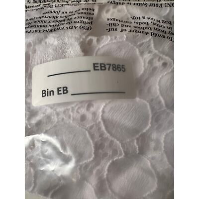 J. Valdi White Swim Tank Cover up Size Small
