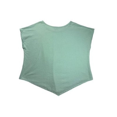 Women’s Oh My Gauze! Size 3 Seafoam Green Short Sleeve Blouse.