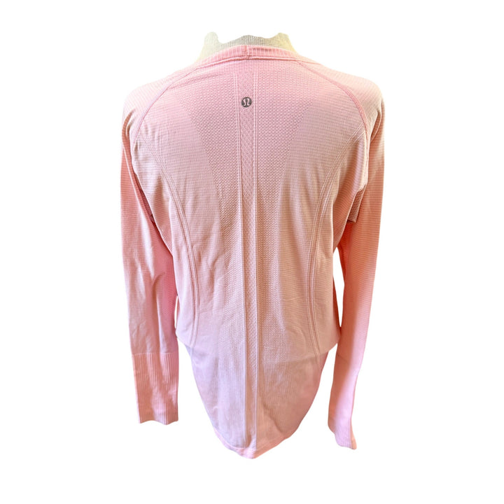 Lululemon Longsleeve Pink Athletic Top for Women