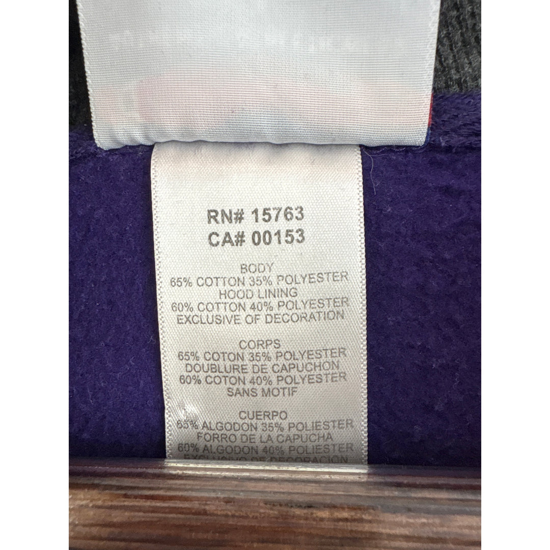 Men’s Champion Large Purple Washington University Hoodie