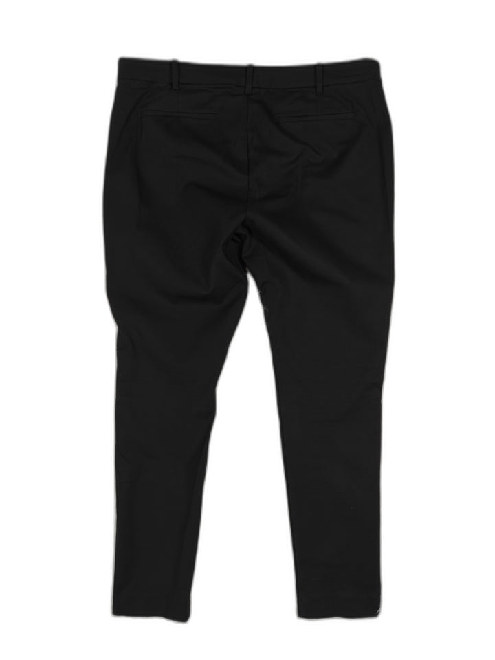 Lauren Ralph Lauren Womens Slim Fit Stretch Pants Black Size 14