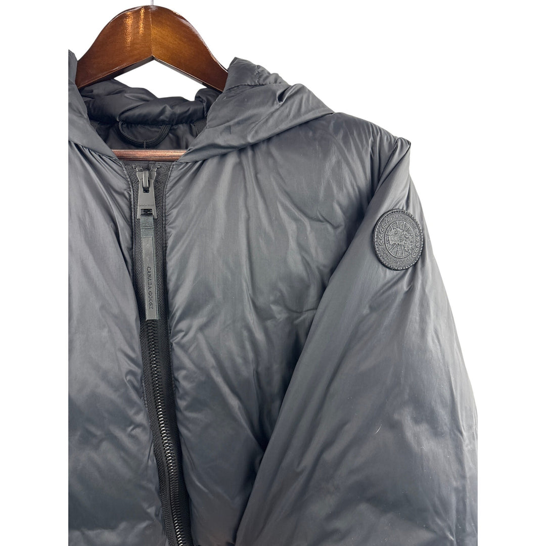 Women’s Canada Goose Medium Black Puffer Raincoat