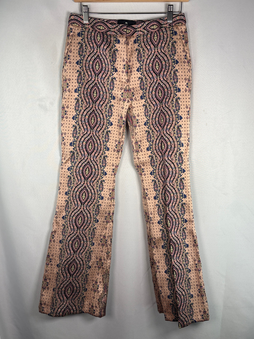 Women’s ETRO Size 40/42 Nude Abstract Patterned Pantsuit