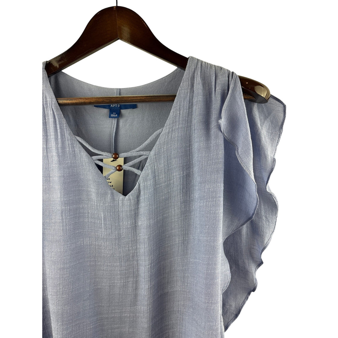 Women’s APT. 9 Medium Lilac Sleeveless Blouse