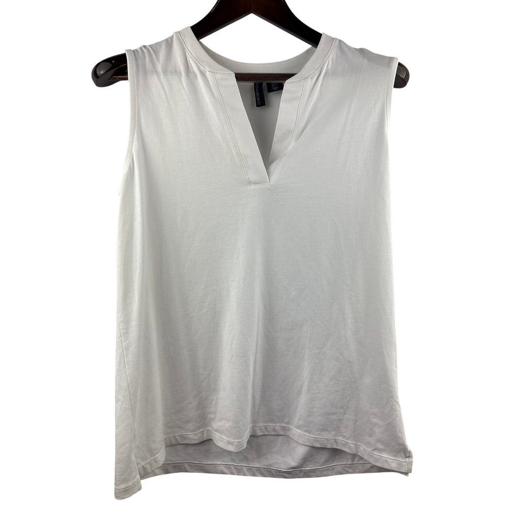 Women’s Cynthia Rowley Large White Sleeveless Blouse