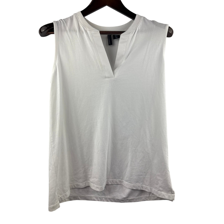 Women’s Cynthia Rowley Large White Sleeveless Blouse