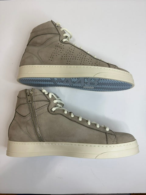 P448 Taylor Maine High Top Sneakers Mimetic Leather NWT Sz40 IT / 9.5 NWT