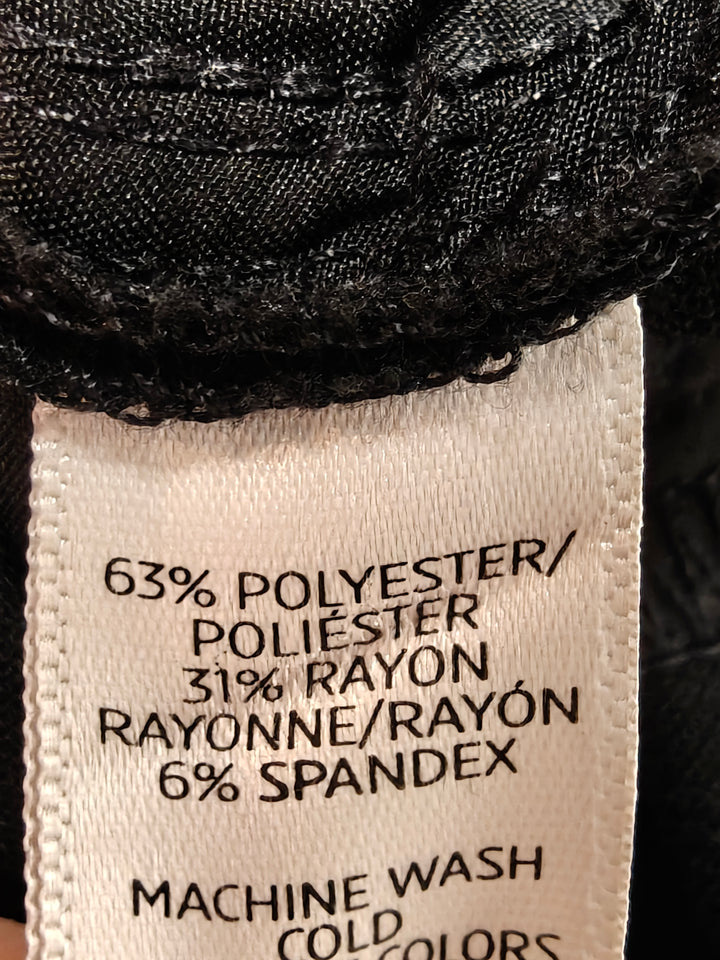 Womens Ann Taylor LOFT Dress Pants Black Size 14