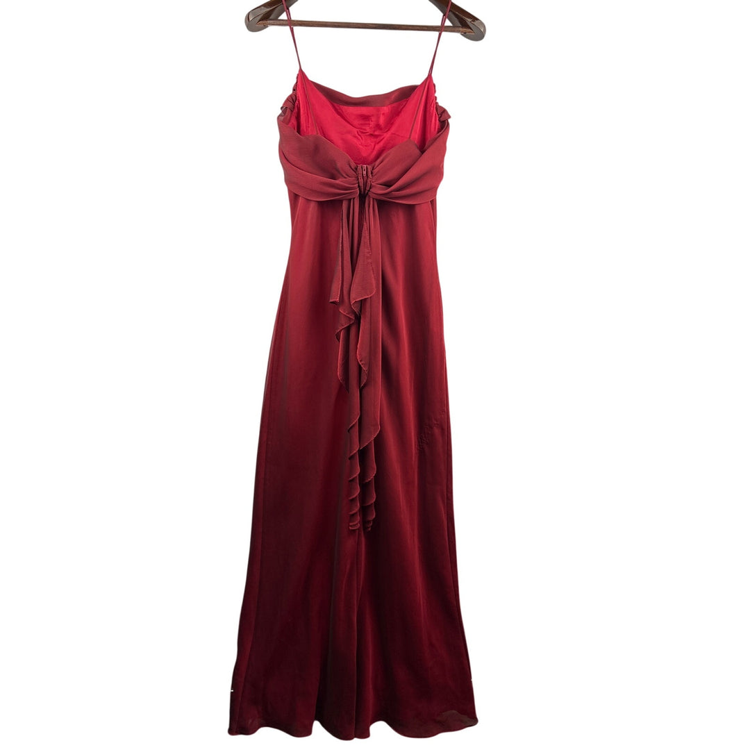 Women’s KiKi XL Ruby Red Sleeveless Evening Gown