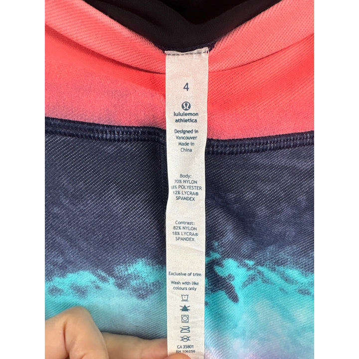 Women’s LuluLemon Size 4 Rare Beachscape Wunder Pants Leggings