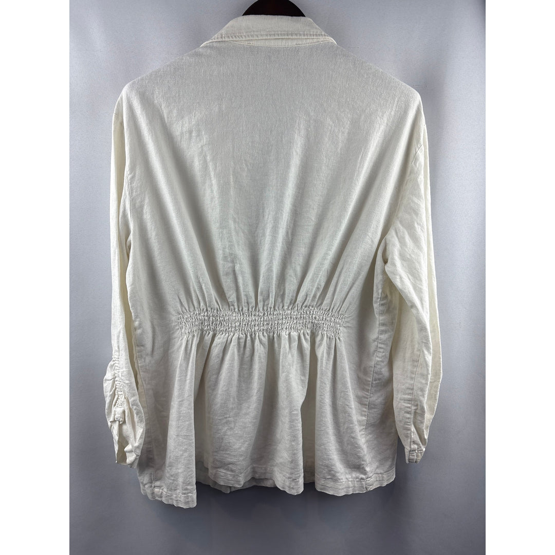 Women’s Marc New York XL White Lightweight Blazer