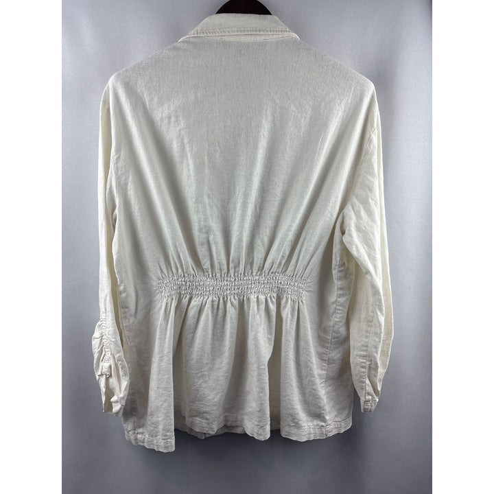 Women’s Marc New York XL White Lightweight Blazer
