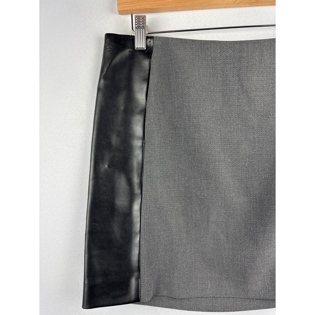 Women’s Kensie Size 6 Dark Grey & Black Pencil Skirt