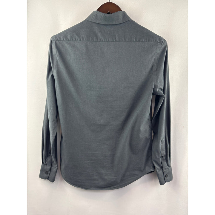 Men’s Express XS Charcoal Gray Button Up Dress Shirt
