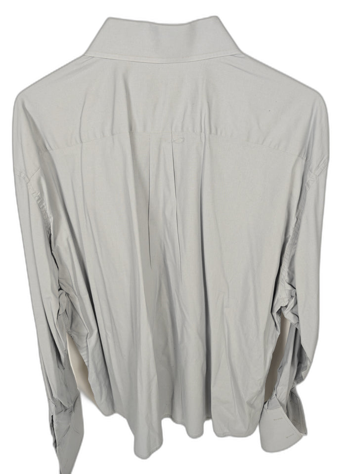 Steven Land Men's Light Blue French Cuff Dress Shirt 18.5 36/37 Big & Tall