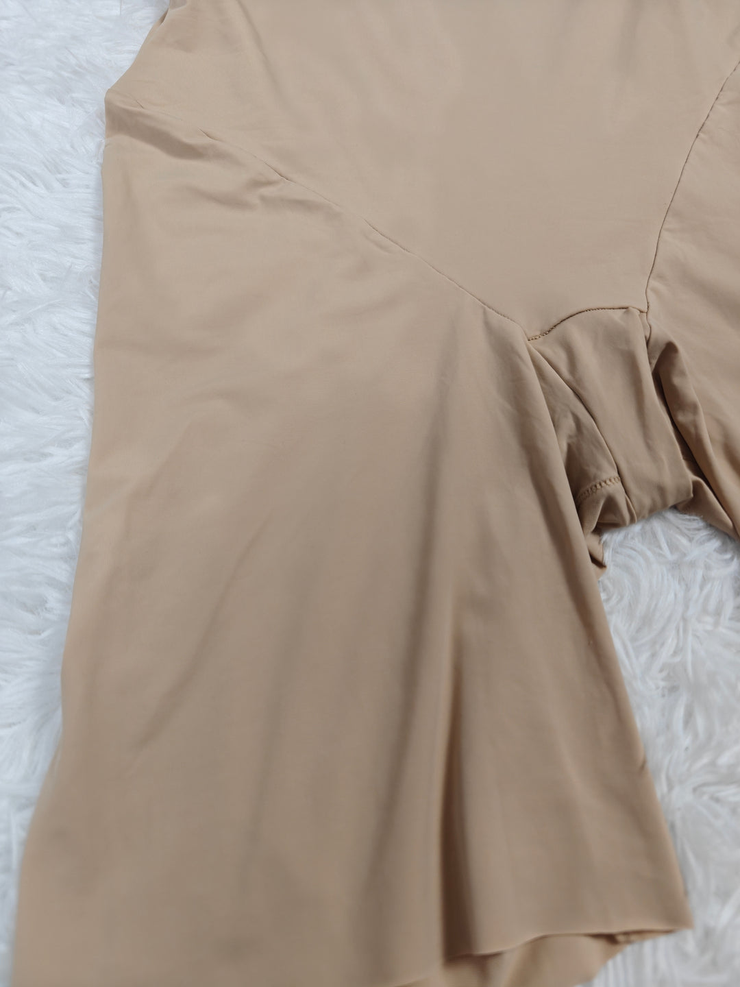 Womens Maidenform Shapewear Bodysuit Beige Size L