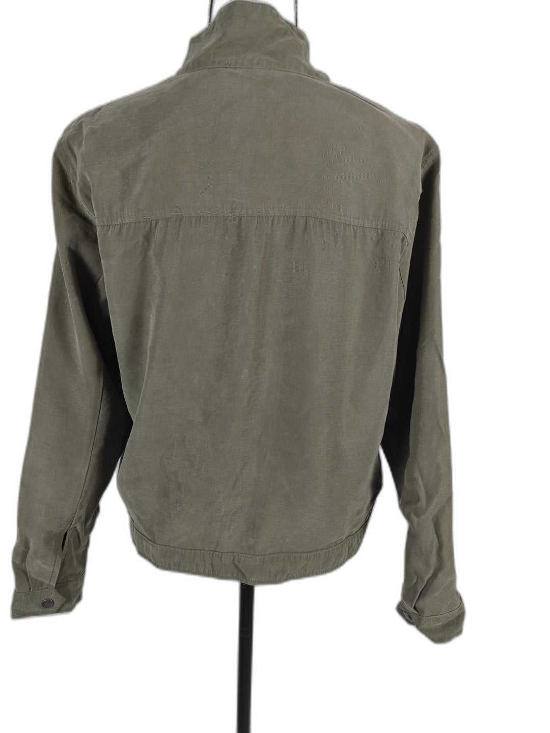 Womens Old Navy Utility Jacket Olive Green Size XS
