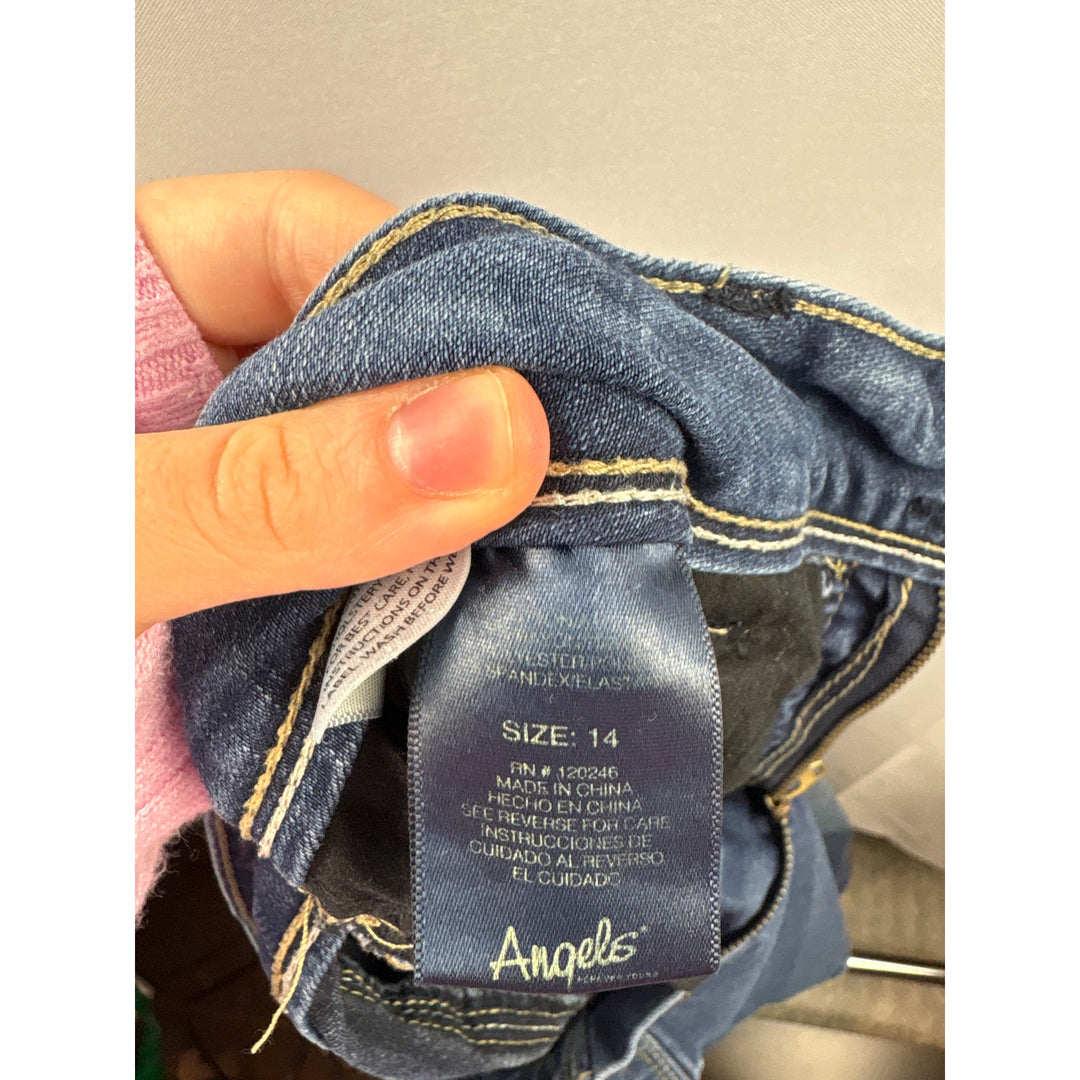 Women’s Angels Size 14 Blue Skinny Jeans