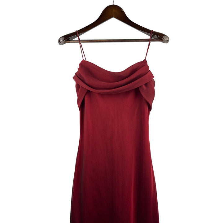 Women’s KiKi XL Ruby Red Sleeveless Evening Gown