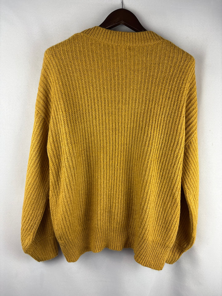 Women’s BP. Large Mustard Yellow Crewneck Sweater