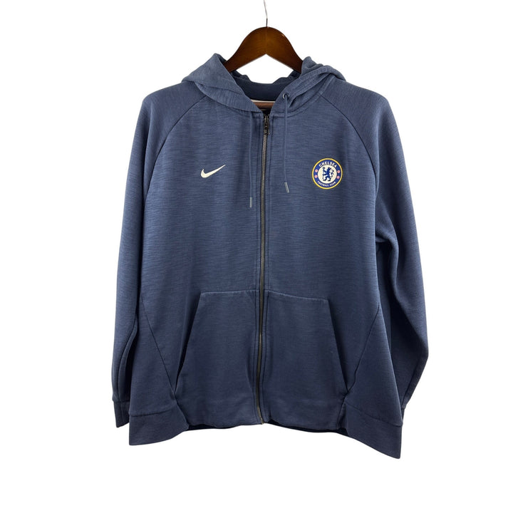 Men’s Nike XL Navy Chelsea Football Club Zip-Up Hoodie