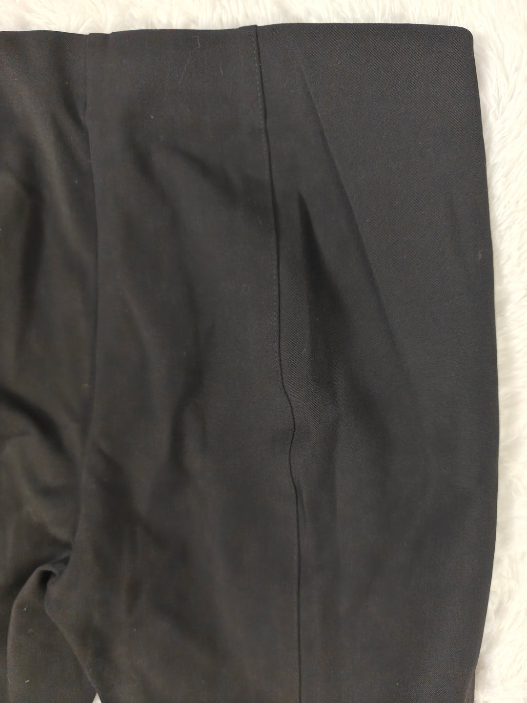 Womens Ann Taylor Pull On Pants Black Size 12