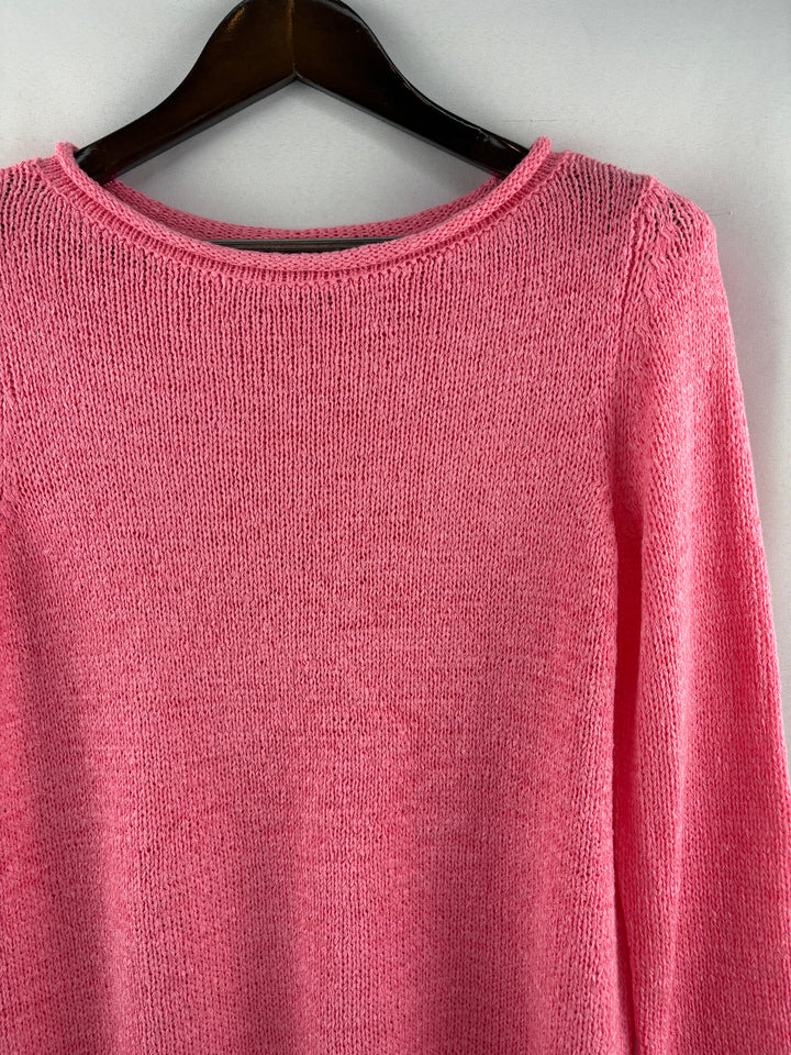 Women’s Style&Co Small Neon Pink Knit Sweater