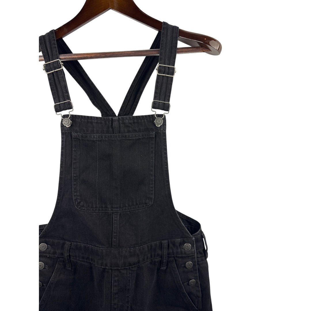 Women’s Madewell Medium Black Overall Shorts