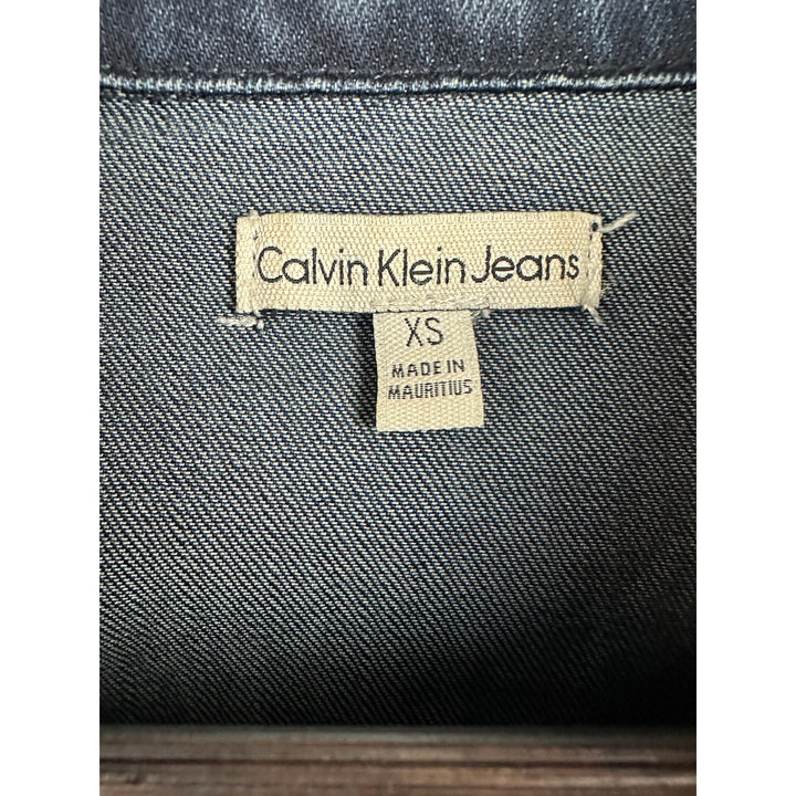 Women’s Calvin Klein Jeans Y2K Jean Jacket Size XS