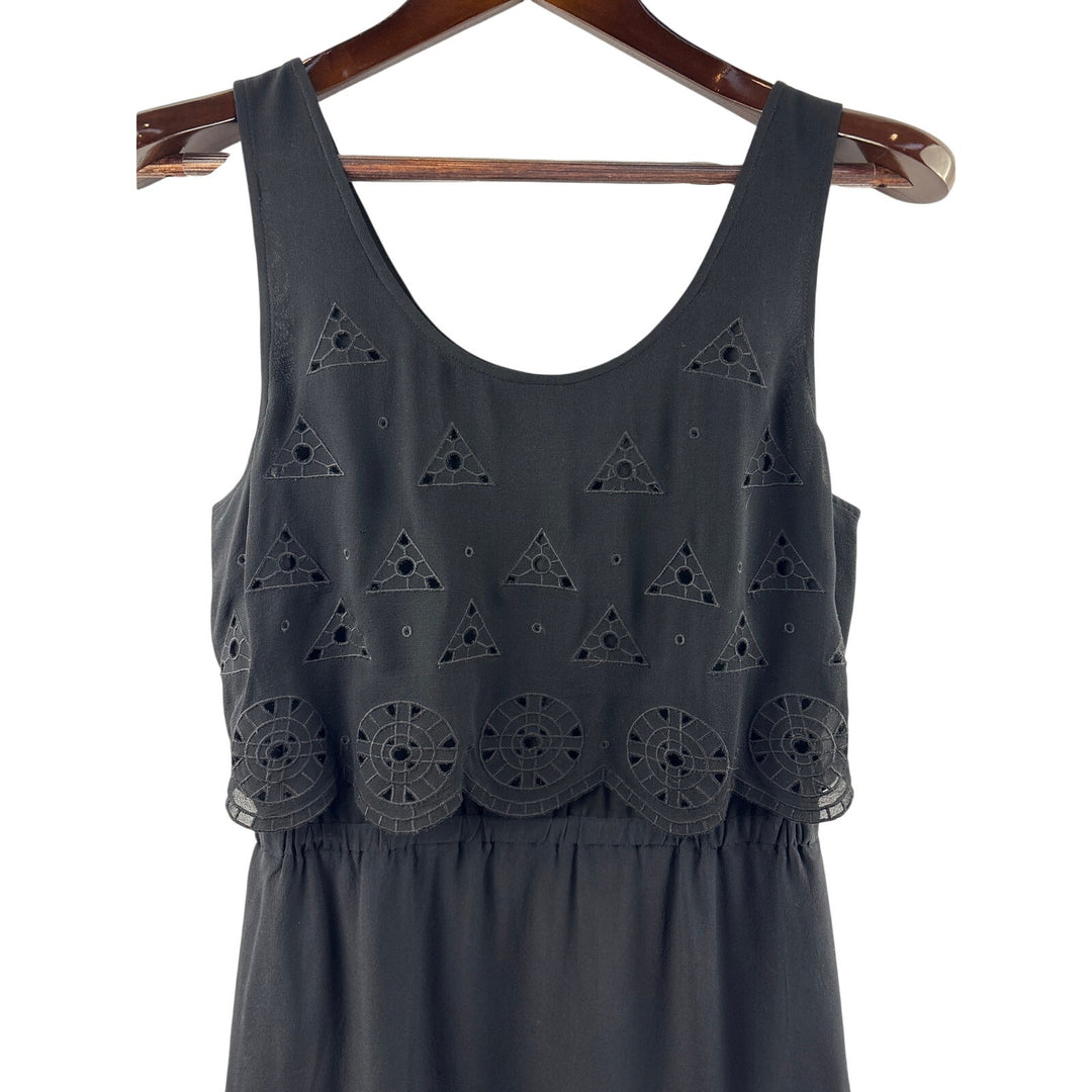 Women’s Broadway & Broome Size 2 Black Silk Mini Dress