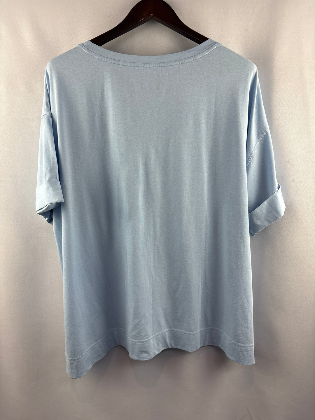 Women’s LOGO Principles XL Sky Blue Short Sleeve Shirt