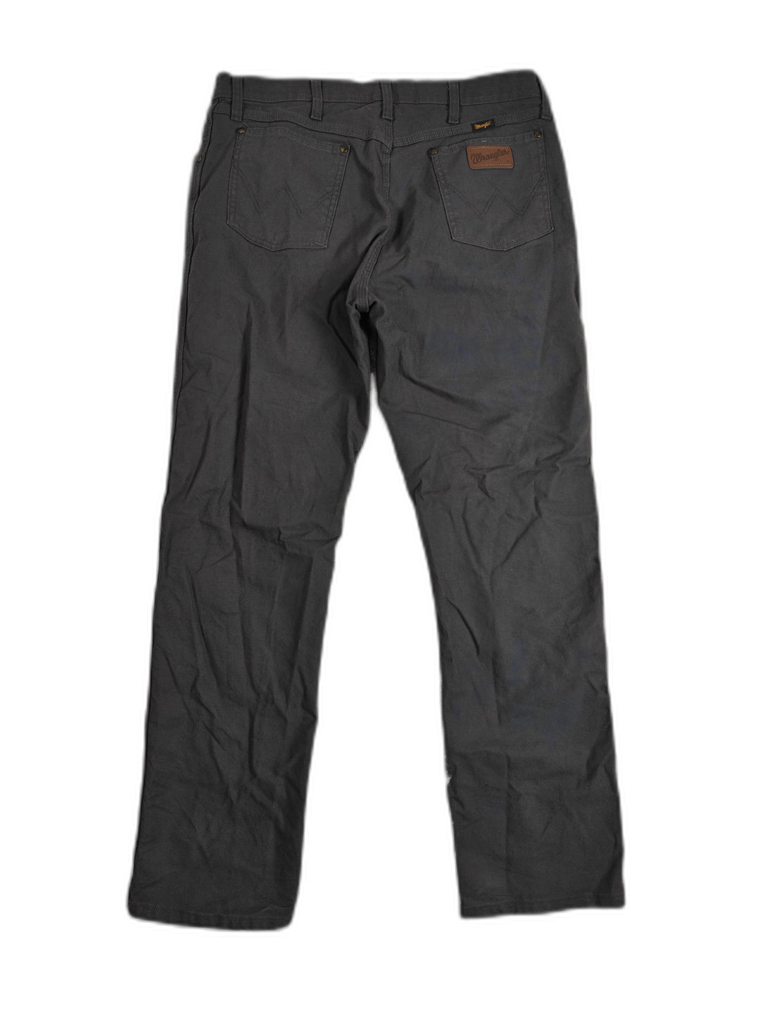 Mens Wrangler Tough Comfort Pants Gray Size 36x32