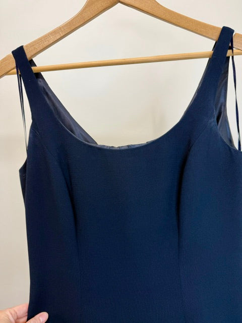 JS Boutique Navy A‑Line Cocktail Dress Sz8