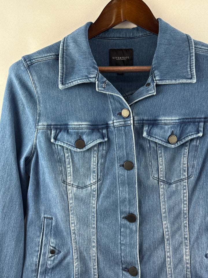 Women’s Liverpool Small Medium Blue Jean Jacket
