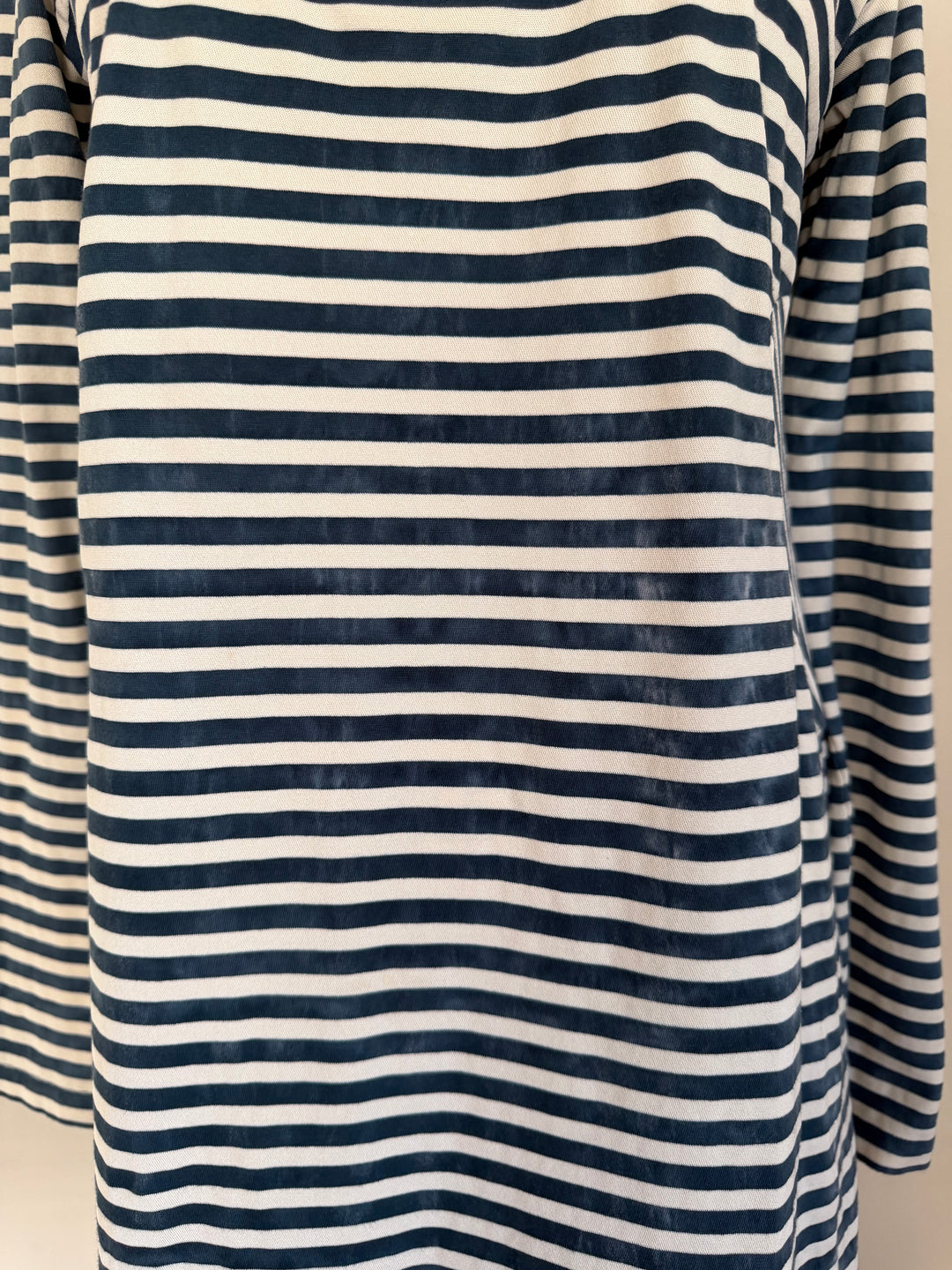 Diesel Black Gold Striped Jersey Dress