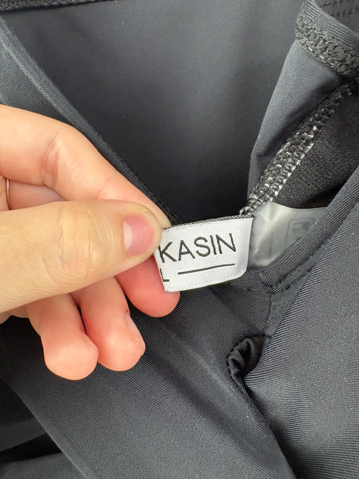 Women’s Kate Kasin Large Black Mini Sports Dress