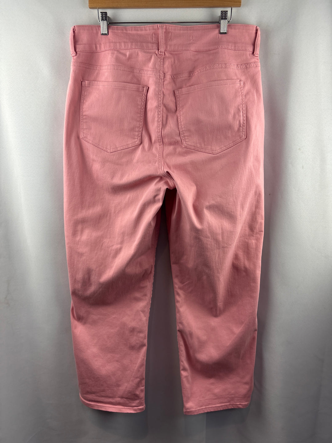 Women’s NYDJ Size 14W Bubblegum Pink Straight Leg Pants