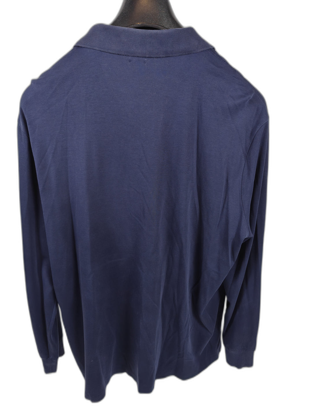 Men’s Polo Ralph Lauren Classic Fit Long Sleeve Polo Navy Blue Size XL
