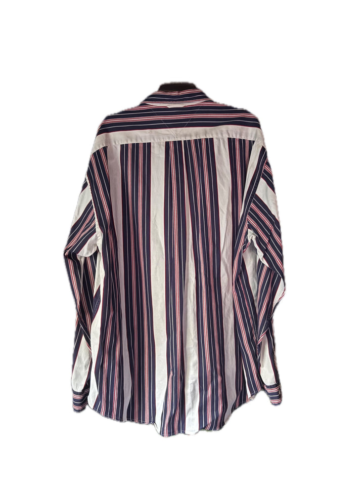 Tommy Hilfiger Vintage 90s Men Cotton Striped Button Down Shirt