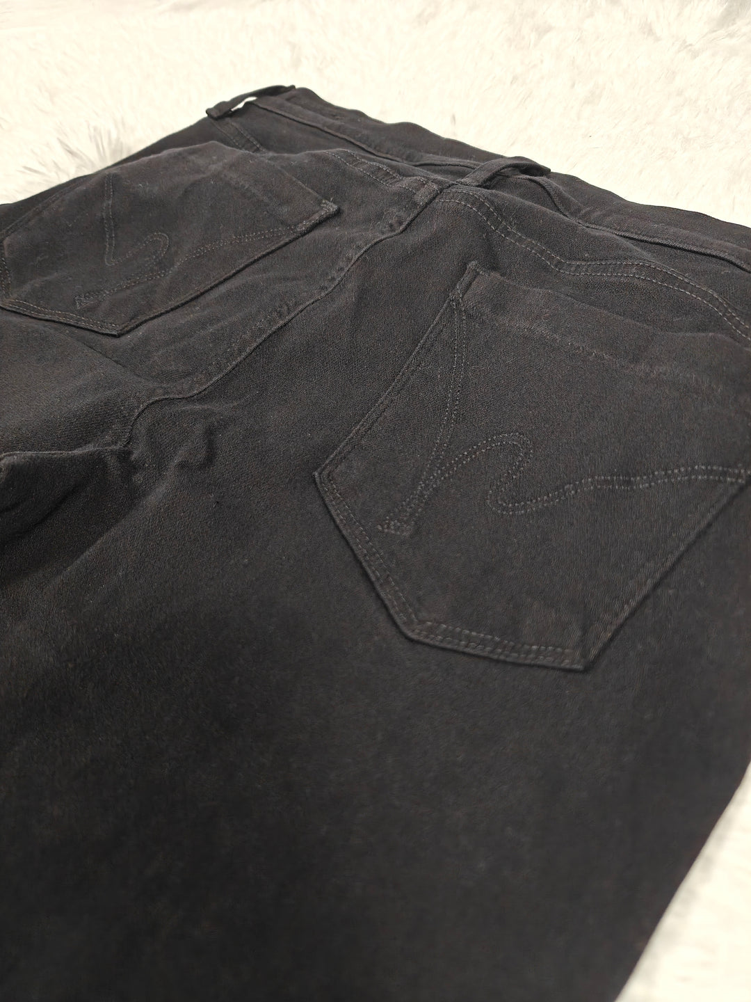 Citizens Of Humanity Womens Black Stretch Bootcut Flare Jeans Size 32
