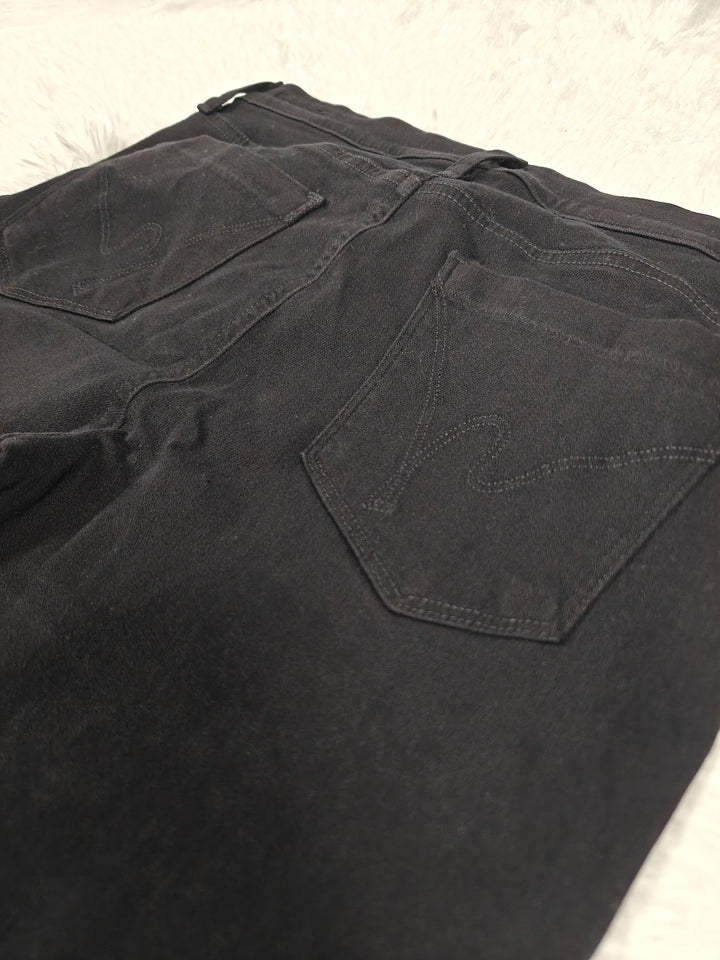 Citizens Of Humanity Womens Black Stretch Bootcut Flare Jeans Size 32