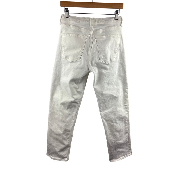 Women’s Agolde Size 26 White Straight Leg Jeans