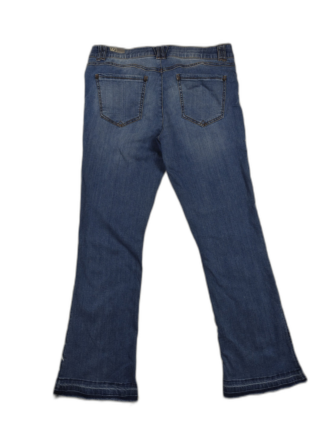 Womens Wit And Wisdom Ab Solution Itty Bitty Bootcut Jeans Blue Size 12 NWT