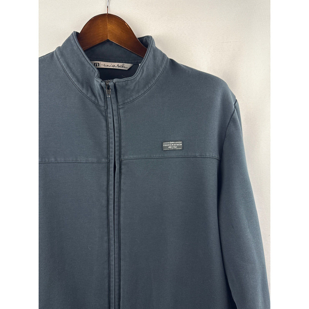 Men’s Travis Mathew XL Dark Grey Zip-Up Jacket
