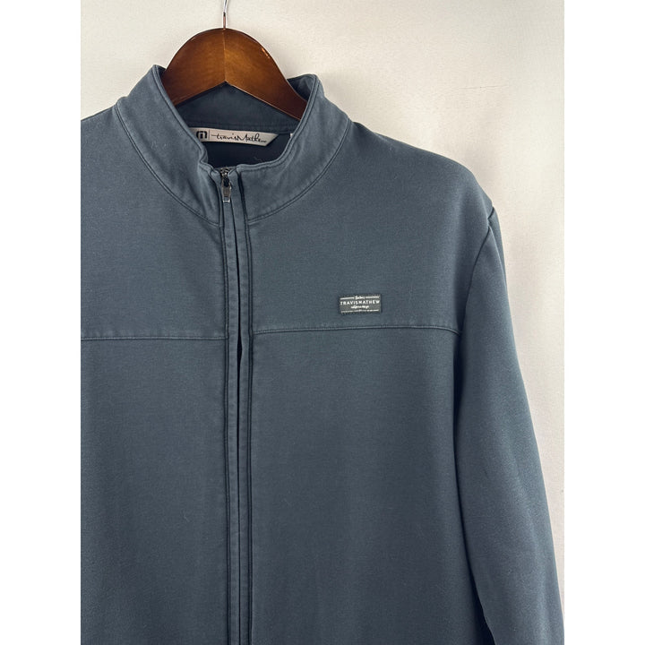 Men’s Travis Mathew XL Dark Grey Zip-Up Jacket