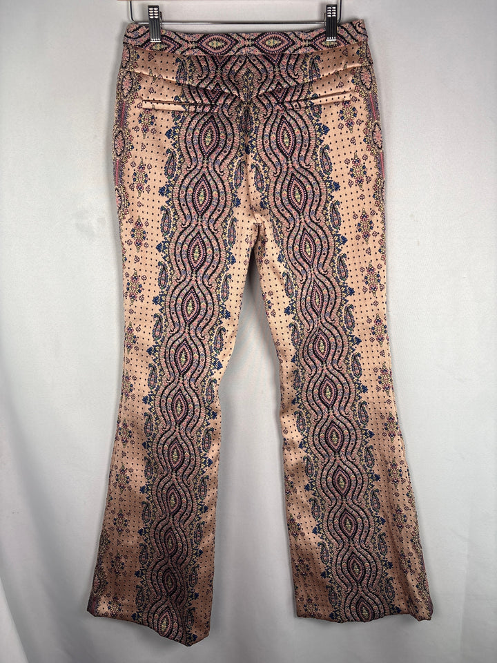 Women’s ETRO Size 40/42 Nude Abstract Patterned Pantsuit
